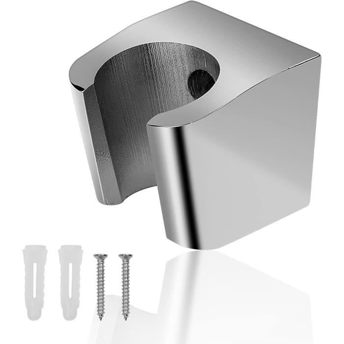 Support de Douche, Argent Shower Head Holders, Support de Douche Mural de Douche Avec Vis