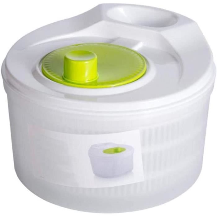 Essoreuse à Salade 25 Litres - Pour 5 à 6 Têtes De Salade Ø430 X H520 Mm Orange