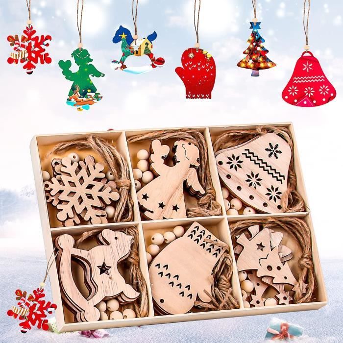 Décorations de Noël personnalisées | Créations artisanales en bois et plexiglas – Laurie Déco et lumières