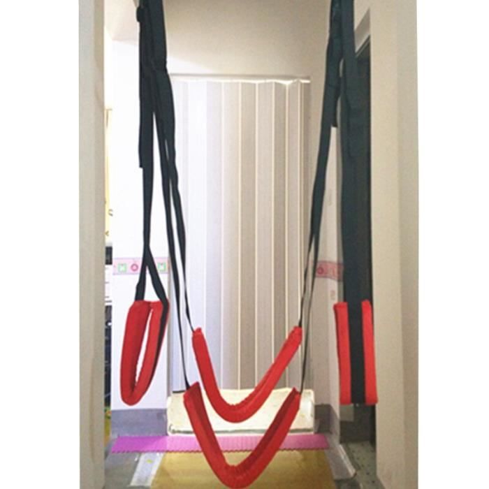 Balançoire de porte réglable, jeux BDSM, balançoire de bondage sexuel,  jambe ouverte pour femmes, jouets sexuels adultes pour couple, flirt sexuel,  porte suspendue -  France