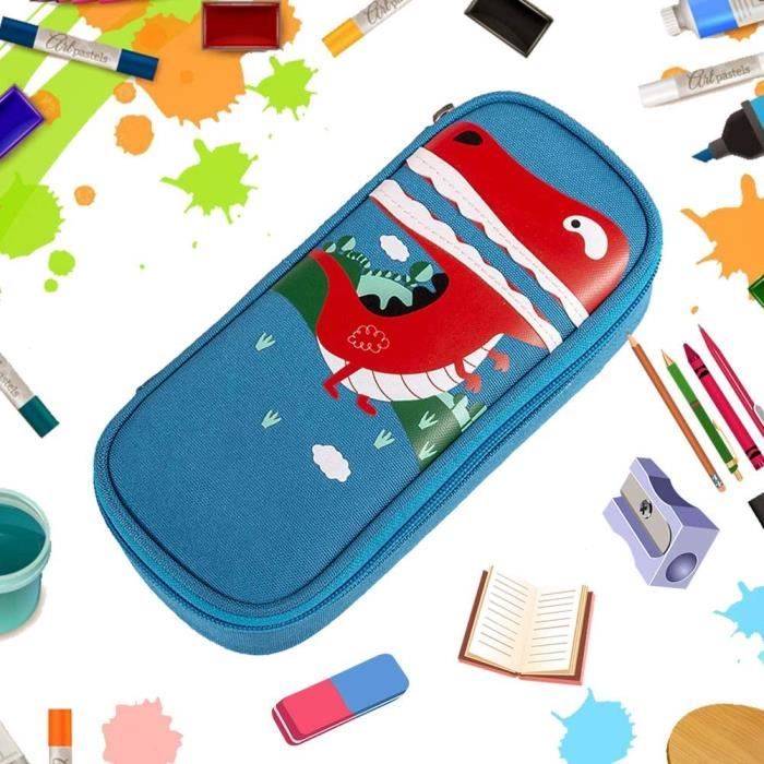 Eatsleepdoodle Trousse à Crayons à Colorier - Carte Du Monde Réutilisable Pour Enfants