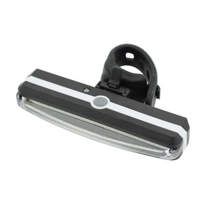 Lampe Arrière De Vélo LED – 15 Lumens, 300 MAh, 270°, IPX4, ABS, Rouge/bleu, Fixation Rapide, Pour Vélo Et Casque