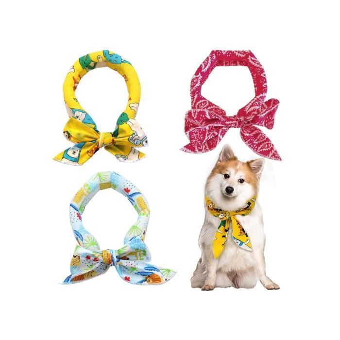 Collier Rafraîchissant Pour Chien Chillswift Bleu Taille M - Bandana Ice Gel 16 PCM