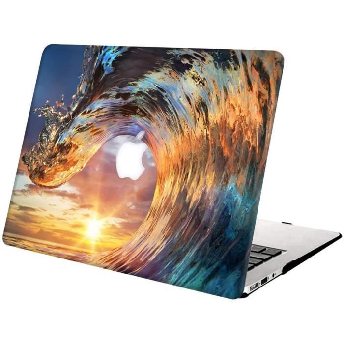 CY6 Cerveau technologique Plastique Motifs Rigide Housse pour MacBook Pro 16 avec Touch Bar et Touch ID Modèle: A2141 AJYX Coque MacBook Pro 16 Pouces 2020 2019