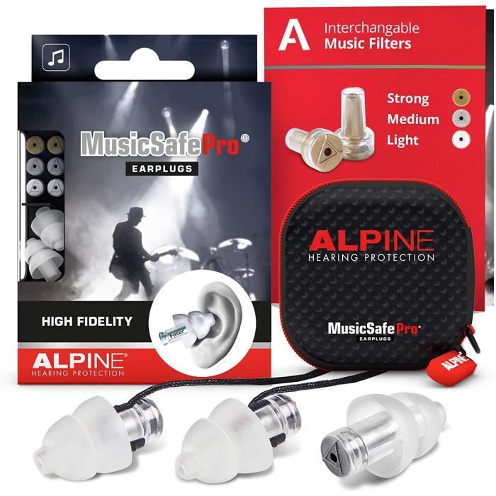 Alpine MusicSafe Pro Bouchons d'Oreilles Protection Auditive pour