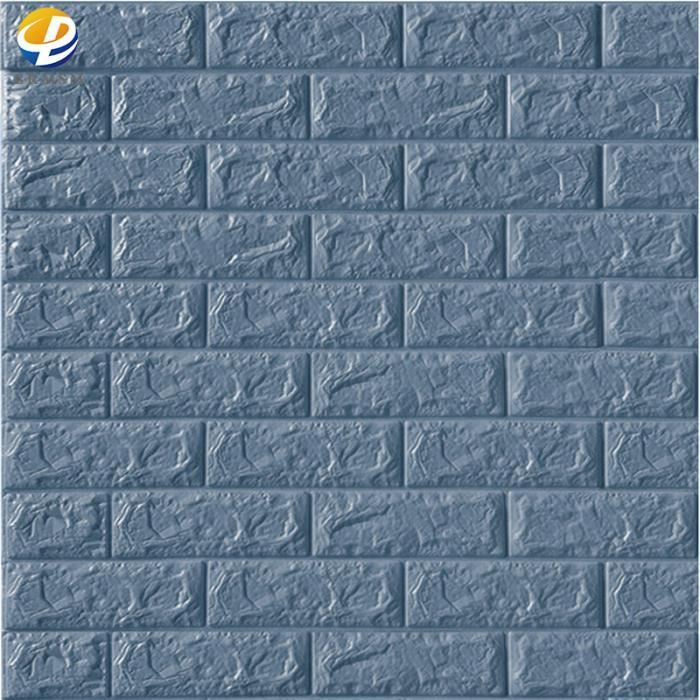 10 pièces sticker mural brique 3D, papier peint autocollant, décoration