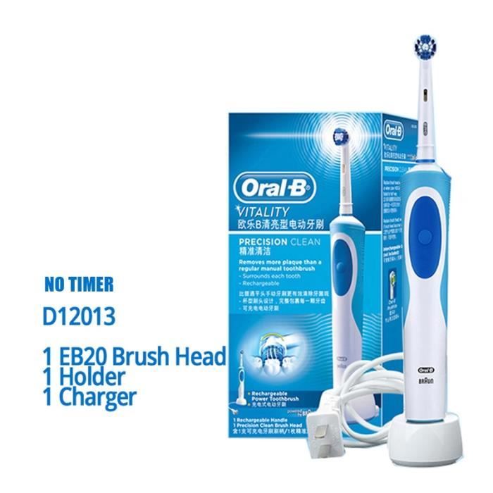 Brosses à dents,Brosse à dents électrique Oral B pour adulte