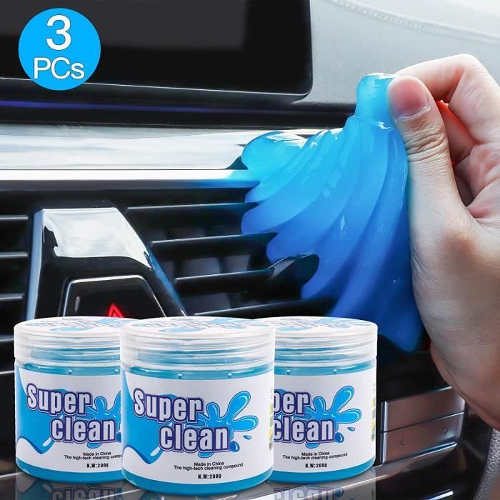 Gel Nettoyant Kiuiom - 3 Pièces Pour Poussière Clavier, Voiture, Appareils