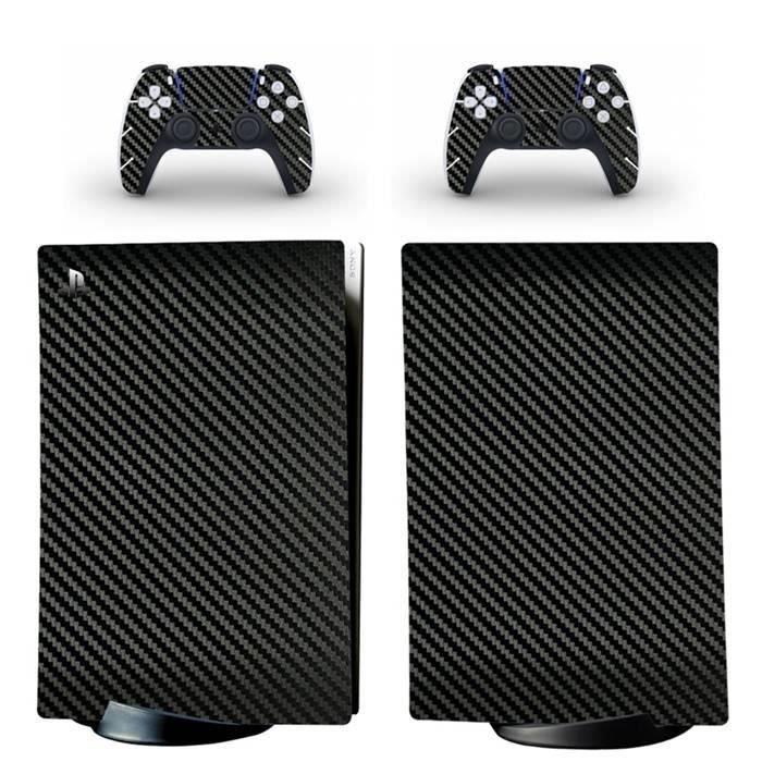 Carreaux sergé noir,PS5 sticker Protection peau Dissipation thermique étanche Playstation 5 Digital Edition skin