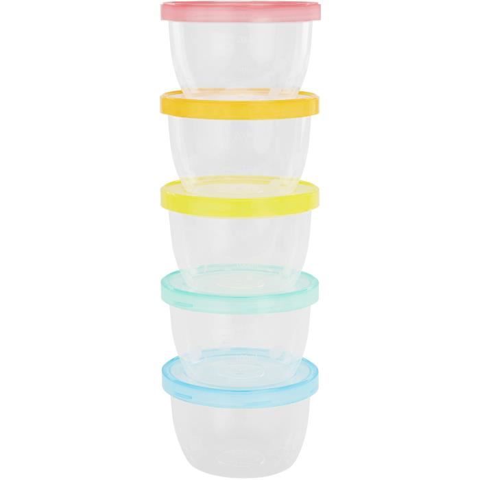 Badabulle Badabowls Maxiportions 5 Pots De Conservation Bebe 250ml Cdiscount Puericulture Eveil Bebe