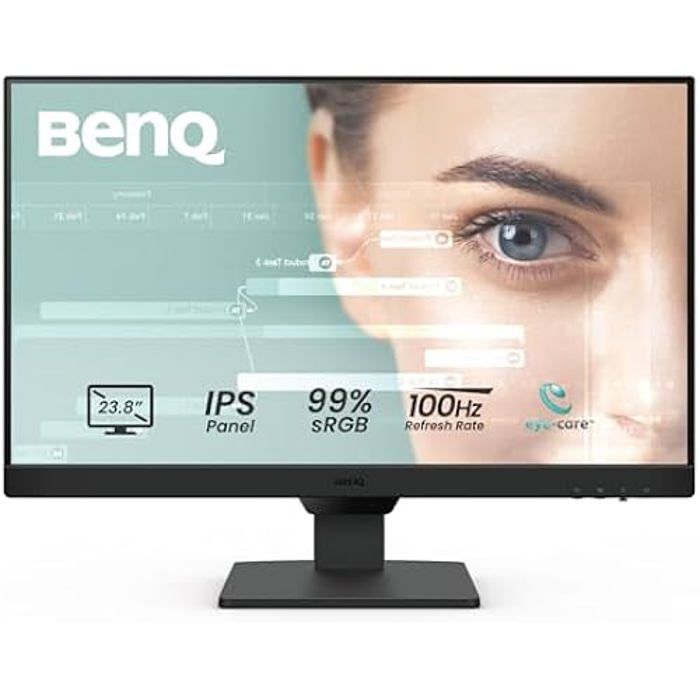 Moniteur Gaming BENQ GW2490E 24 - IPS - 100Hz - Full-HD - Eye-Care