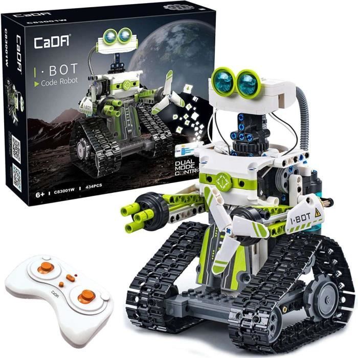 Ensemble robot télécommandé Cada C83001W I.BOT Code Robot 434 el.