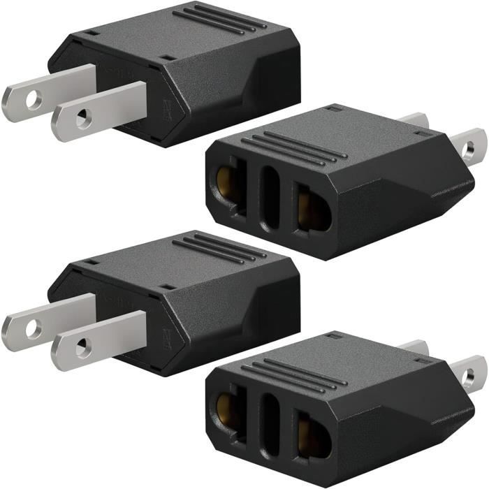 Adaptateur USB Prise USA Vers France – Générique, Neuf, Fabriqué En Chine