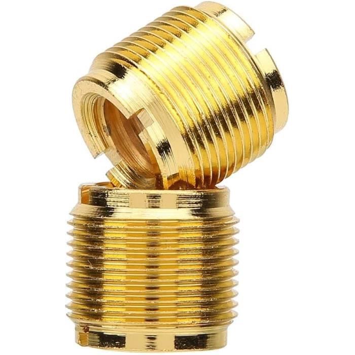 Adaptateurs Vis Microphone YOUSHARES - 5/8" Mâle Vers 3/8" Femelle, Lot De 2