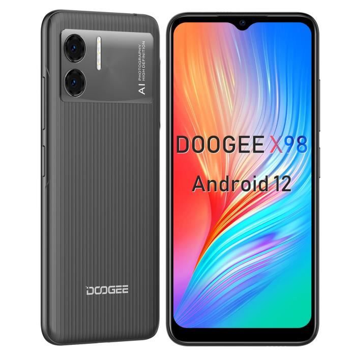 Smartphone Doogee X98 - Android 12.0 - Batterie 4200mAh - 3Go + 16Go ROM - 6.52\