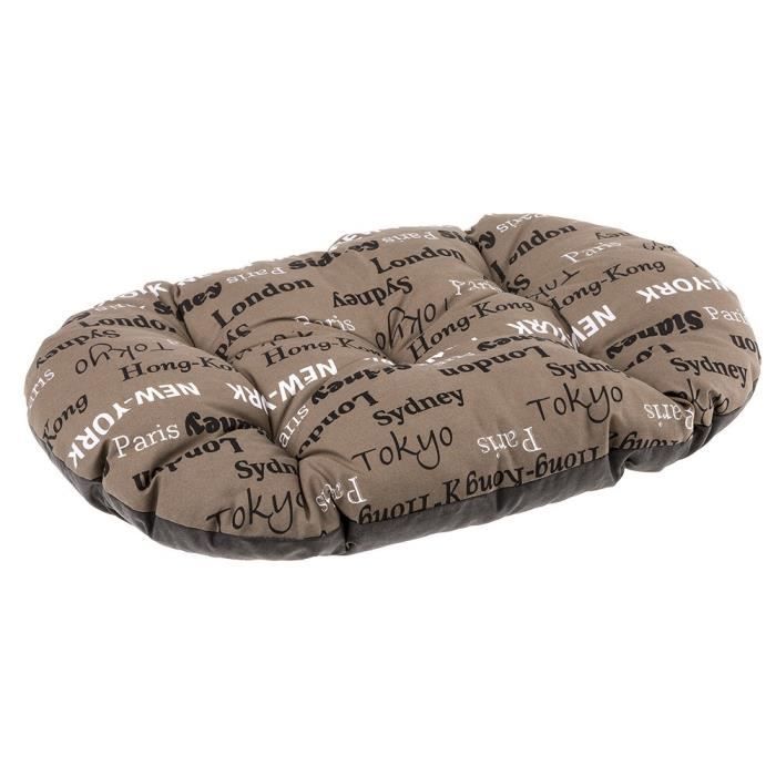 Panier pour Chien et Chat - Ferplast - Relax C 65-6 - Coton - 65 x 42 cm - Intérieur