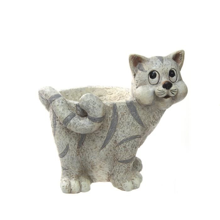 Cache Pot Chat 33x22x30cm Cdiscount Jardin Cache Pot Chat 33x22x30cm Cdiscount Jardin