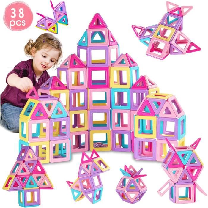 Jouet Enfant 2 3 4 5 6 7 8 Ans Construction Magnétiques Jouet éducatif pour  Cadeau Garcon Fille 3 4 5 6 7 Ans Jeux Enfant 3 Ans Ga - Cdiscount Jeux -  Jouets