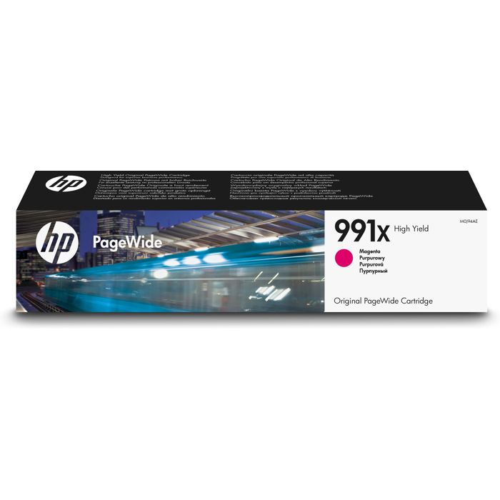 Cartouche dencre – HP – 991X – 187 ml – Magenta – Rendement élevé – Originale