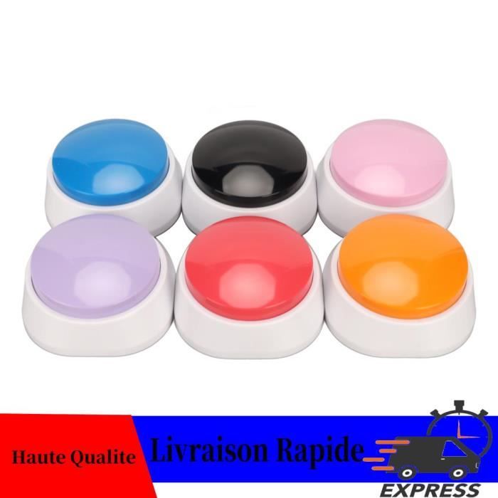 Meilleurs prix pour HURRISE 6 Boutons d'Enregistrement Vocal pour Chien - Dressage Facile - Portable et