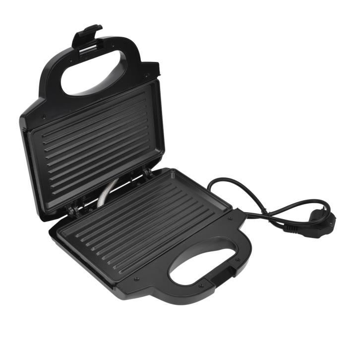 HURRISE Machine à panini 750W Double Face Panini Maker Panini Press
