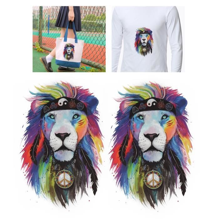 Patchs Animaux Thermocollants - Lot De 10 Motifs - Pour T-shirt, Jean, Sac - Déco DIY