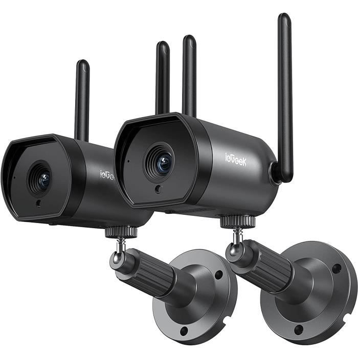 IeGeek Caméra Surveillance WiFi Exterieure Détection de Mouvement PIR