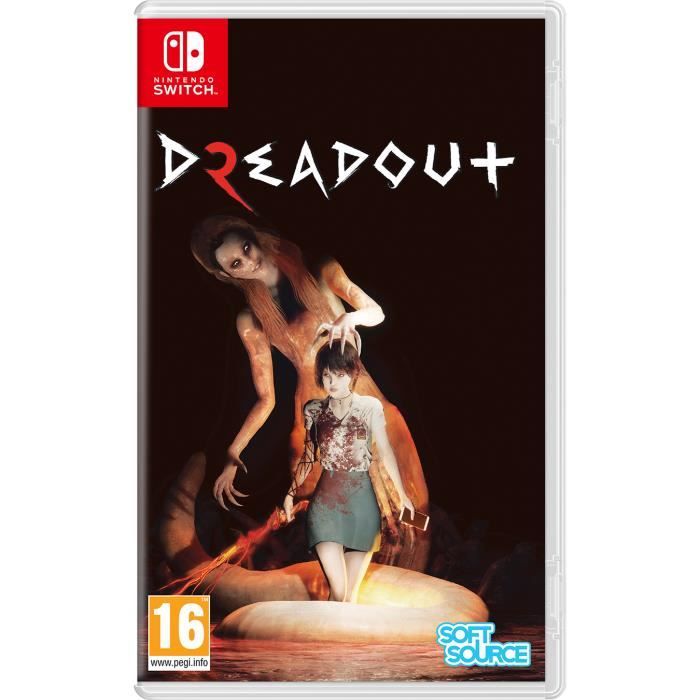 Jeu vidéo - Soft Source - DreadOut 2 - Nintendo Switch - Aventure - PEGI 16+ - Cartouche
