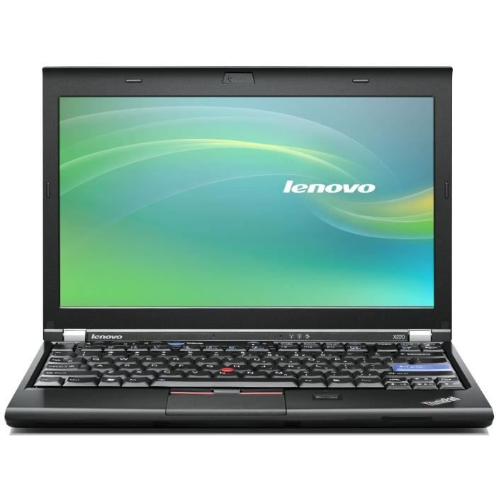 Top achat PC Portable LENOVO ThinkPad X220i - i3 2.1Ghz 4Go 80Go 12.5" 1366x768 WIFI pas cher