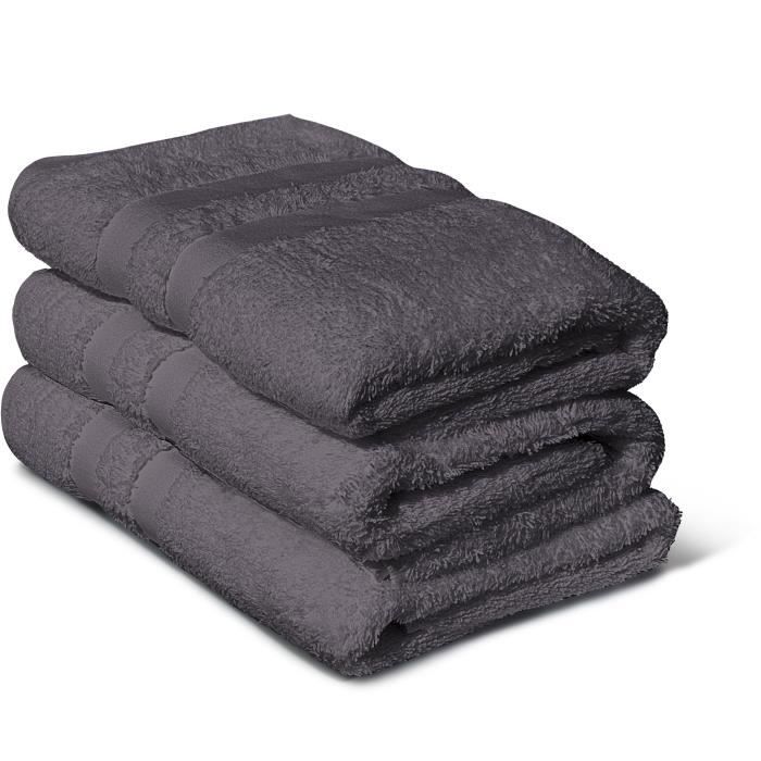 Lovely Home Lot de 3 serviettes - 3 Serviettes 50 x 100 cm - vue 3