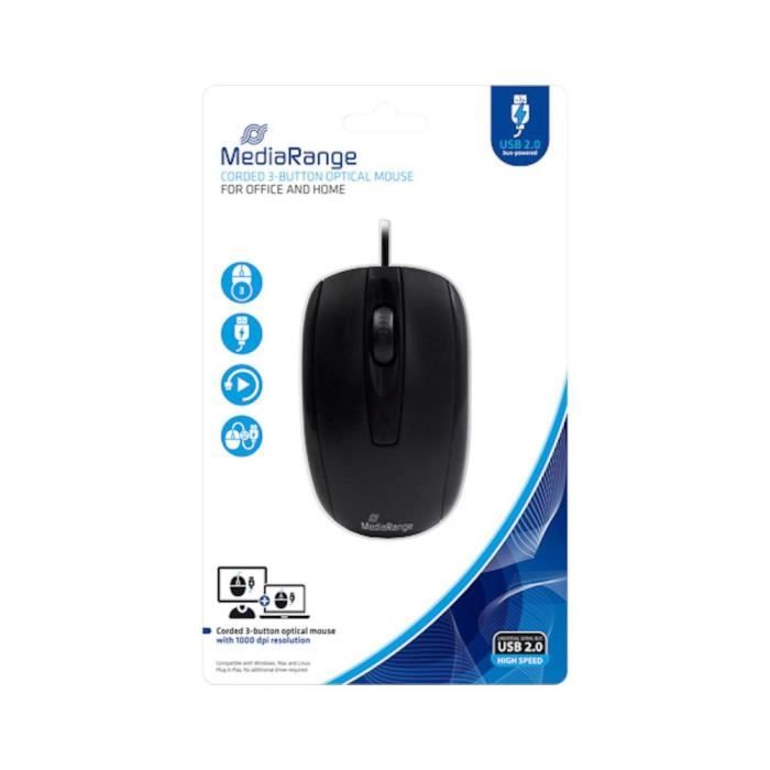 optique Mediarange MROS211 1000 DPI - vue 2