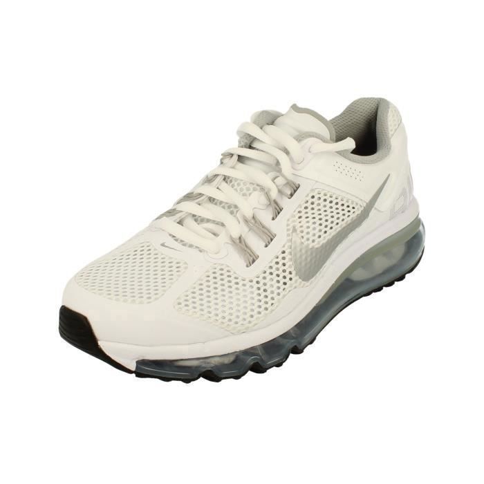 Nike Baskets Nike Air Max 2013 GS - Blanc - Lacets - Dessus Synthétique