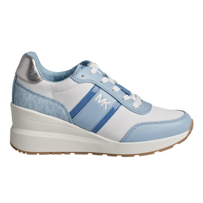 Michael Kors Baskets Mabel 43S4MBFSAD pour femme-Bleu clair