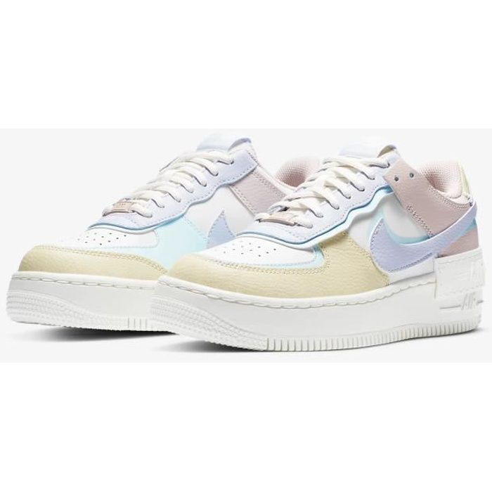 Nike air force 1 jaune fluo - Cdiscount