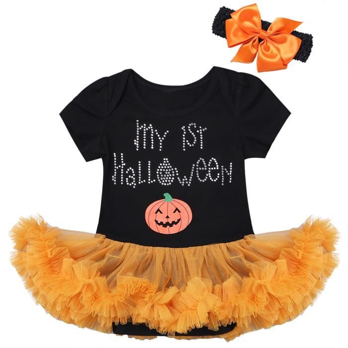 Bebe Fille Barboteuse Halloween Tutu Robe Manches Courtes Body Citrouille Imprimee Bandeau Nouveau Nee Costume Carnaval 3 18 Mois Orange Noir Cdiscount Pret A Porter Bebe Fille Barboteuse Halloween Tutu Robe Manches Courtes Body Citrouille Imprimee Bandeau Nouveau Nee Costume Carnaval 3 18 Mois Orange Noir Cdiscount Pret A Porter