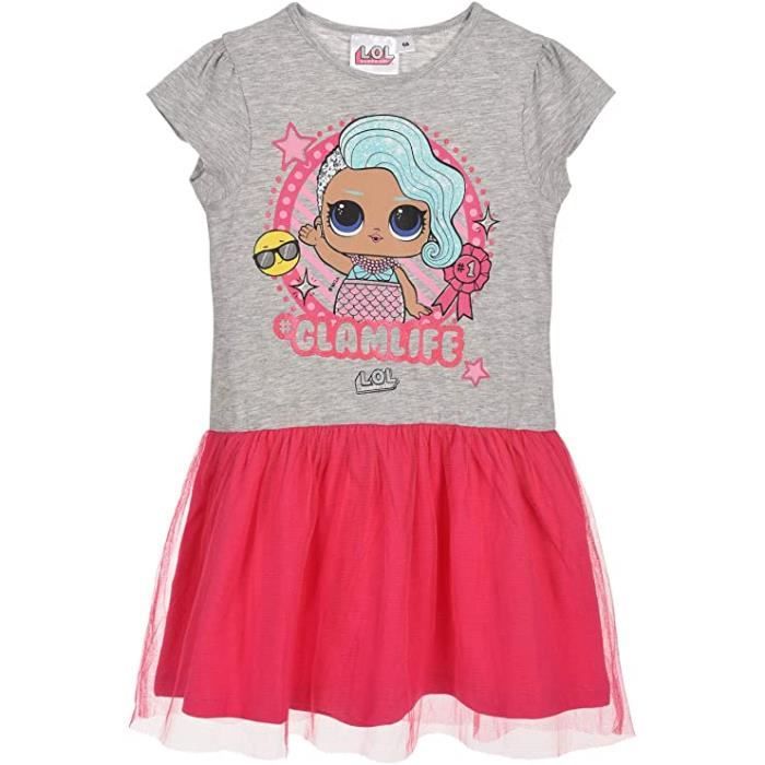 Robe Tutu LOL SURPRISE gris/rose nouveauté 2021 Gris Cdiscount Prêtà