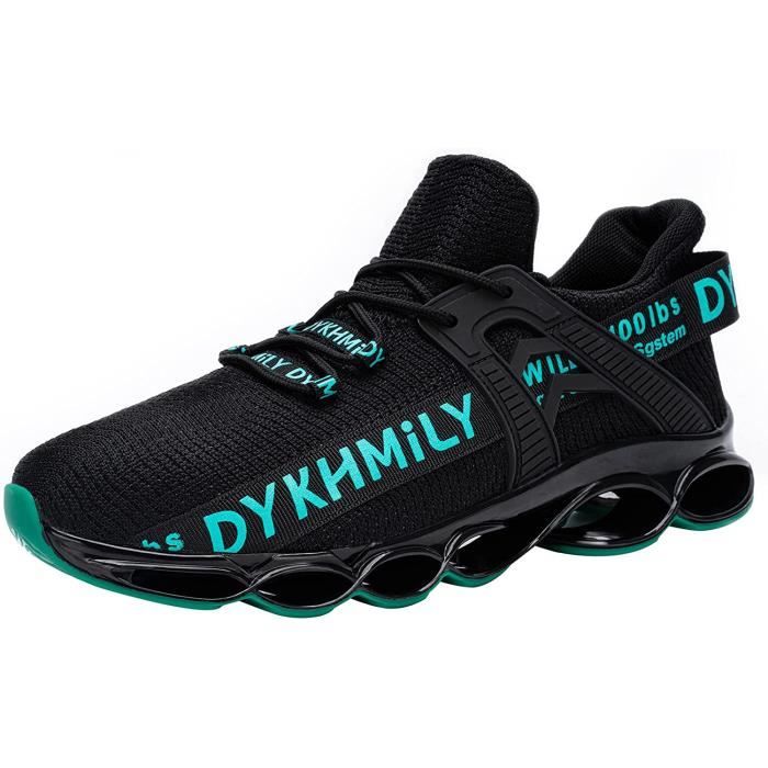 DYKHMATE Chaussures de sécurité Hommes Femme TPU Legere Respirant Baskets de Sécurité Embout Acier Chaussures de Travail Antidérapante 