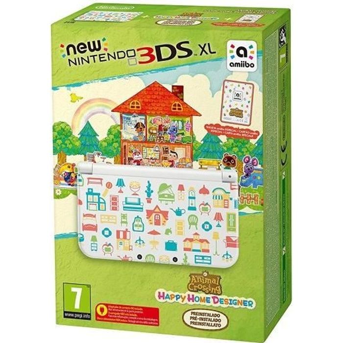 Console New Nintendo 3DS XL + Animal Crossing: Happy Home Designer Edition