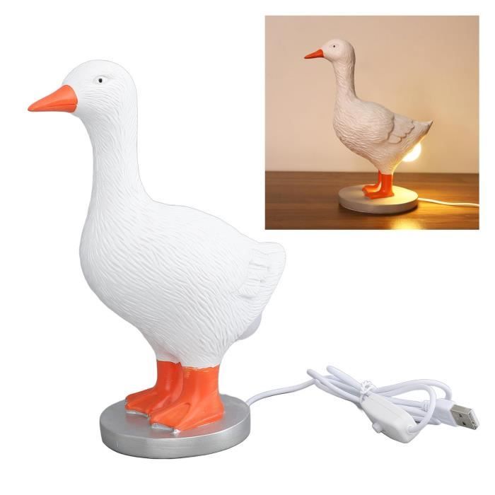 Lampe œuf de canard - OMABETA - LED - Résine synthétique - Rechargeable USB - 21 cm
