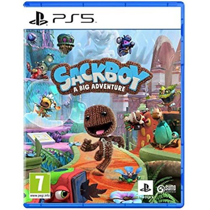Jeu daventure PS5 Sackboy: A Big Adventure Version Italienne