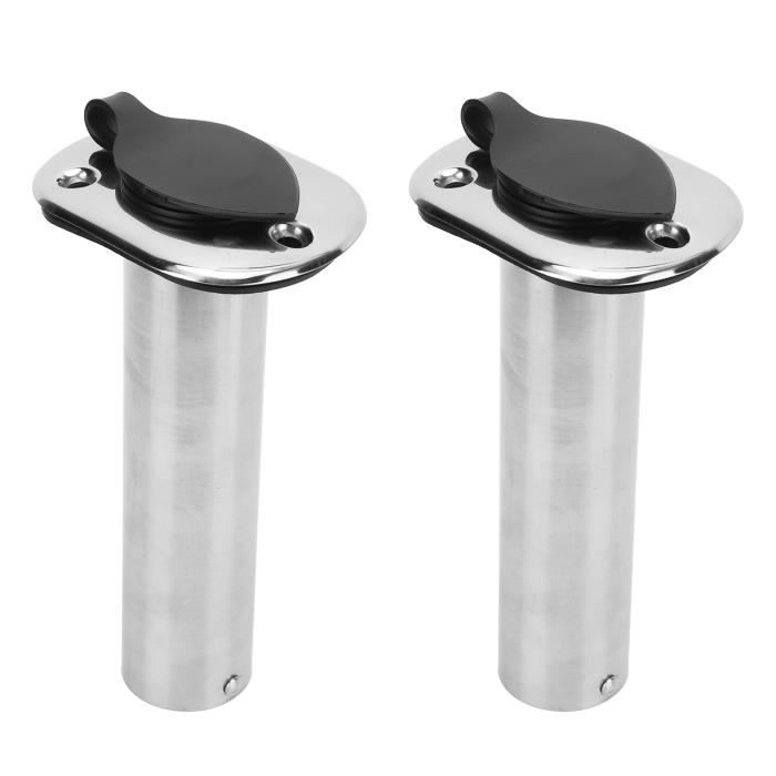 Support De Canne à Pêche En Acier Inox 316 - Montage Latéral Pour Bateau Ou Kayak - Facile à Installer - 10