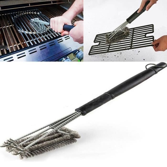 Brosse De Barbecue Et Grattoir De Nettoyage Pour Barbecue – 100 % Sûr