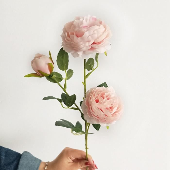 Grande pivoine Bundle 8 tiges-soie fleurs artificielles-choix de couleurs