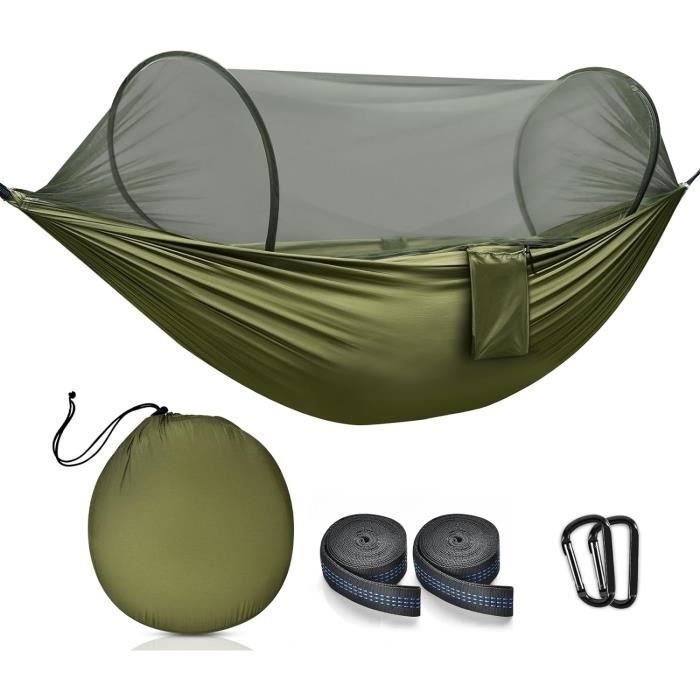 Hamac De Survie 2 Places Avec Moustiquaire – Pour Camping Et Plein Air, Neuf Sous Emballage