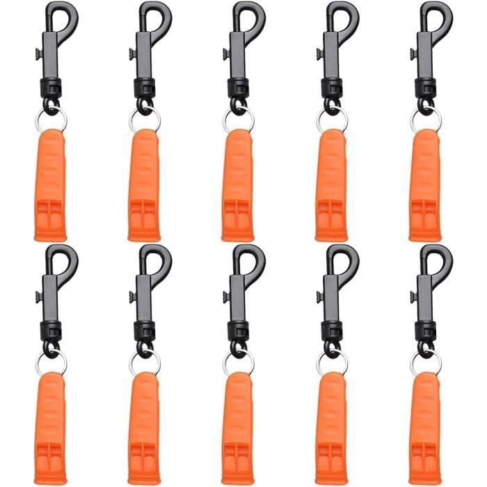 Sifflet De Survie Haute Décibel + Cloche Répulsive Ours - Pour Randonnée, Camping Et Sécurité