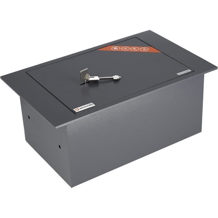 Coffre-fort électronique Hyfive - Clavier + Clé De Secours - Petit Format à Fixer