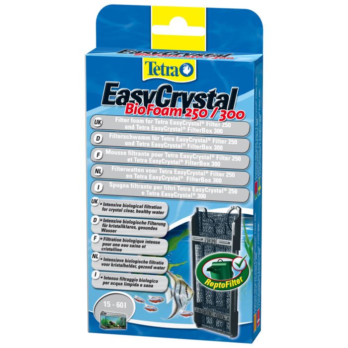 Tetra BioFoam – recharge éponge filtrante EasyCrystal 250 / FilterBox 300 filtration biologique intense Tetra BioFoam – recharge éponge filtrante EasyCrystal 250 / FilterBox 300 filtration biologique intense