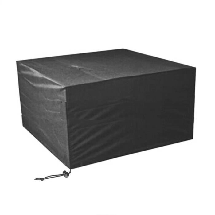Housse de protection TOFOCO pour salon de jardin carré 250x250x90cm - Imperméable et anti-UV