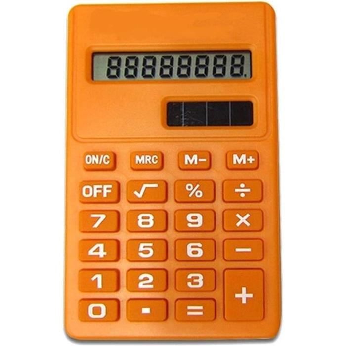 Mini Calculatrice 8 Chiffres Portable - Calculatrice De Poche Pour Étudiants Et Enfants