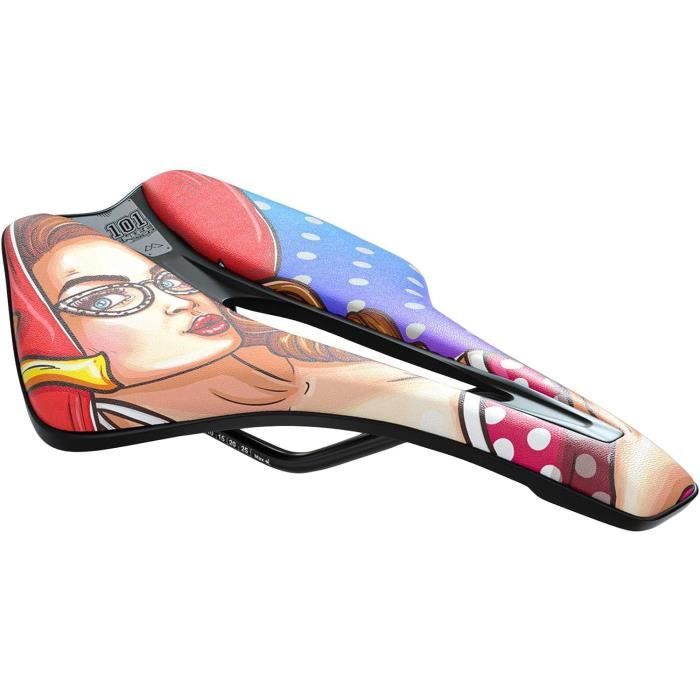 Selle De Vélo Confortable Avec Gel – Coussins Souples, Ergonomique, Creux Respirant – Vert